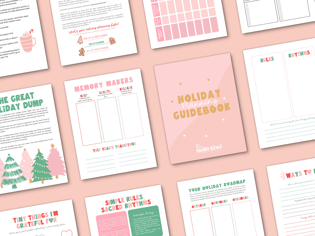 Holiday Planning Guidebook