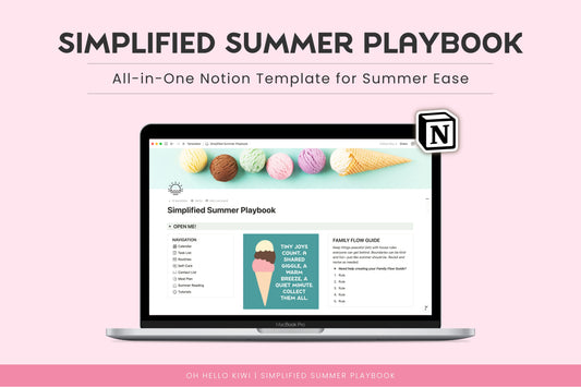 The Simplified Summer Playbook