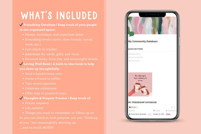 My Community Database | Notion Template