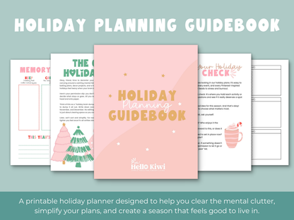 Holiday Planning Guidebook