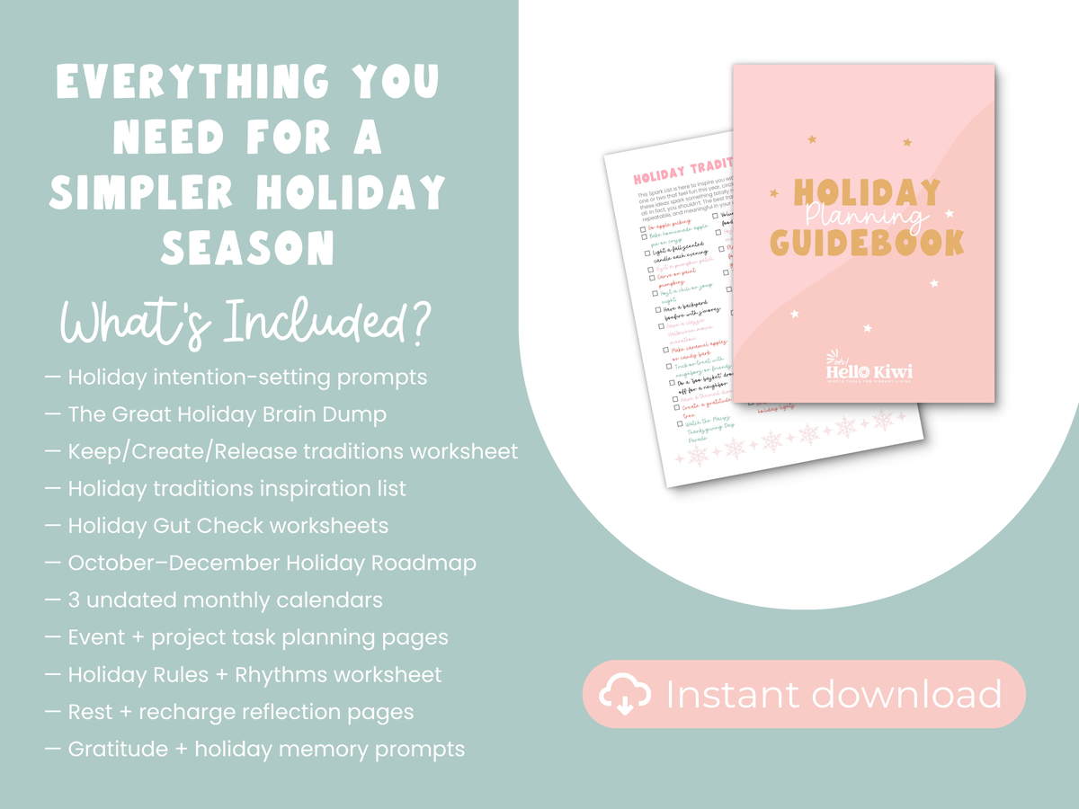 Holiday Planning Guidebook