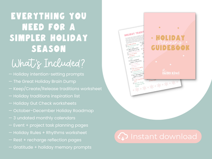 Holiday Planning Guidebook